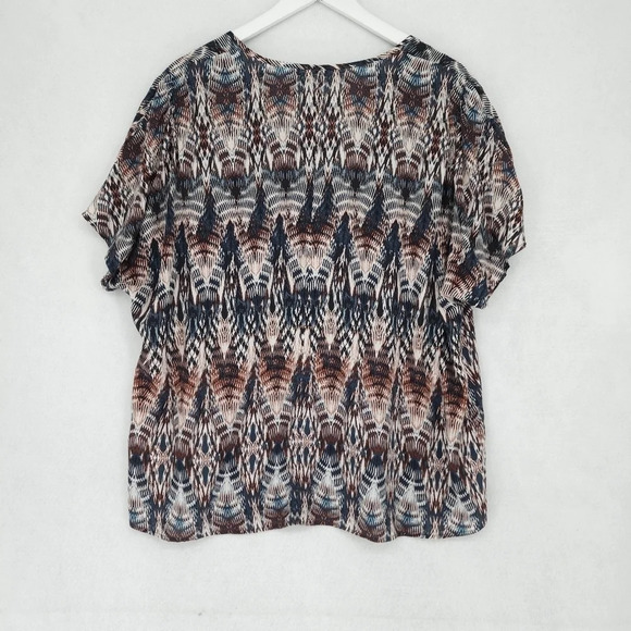 Gerry Weber Tribal Vneck Top - Picture 3 of 7